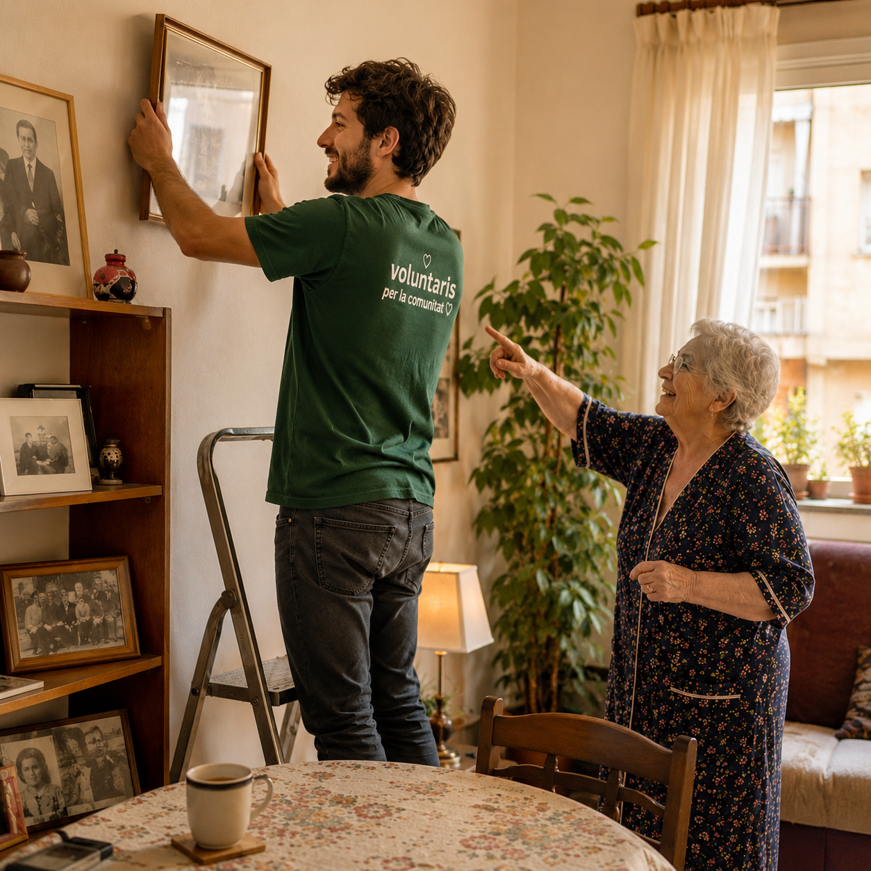 Voluntariado de asistencia doméstica