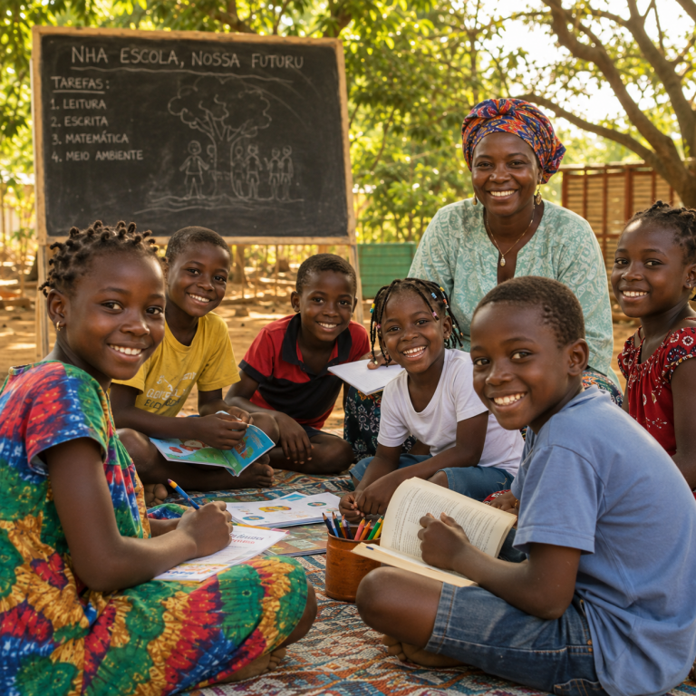 AMIC Guinea-Bissau — Apadrinamiento e infancia