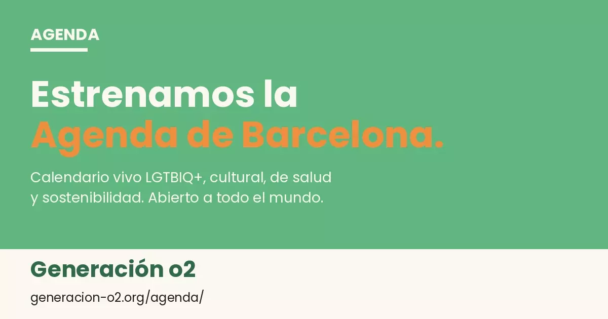 Estrenamos la Agenda de Barcelona: un calendario vivo, abierto y hecho entre todos
