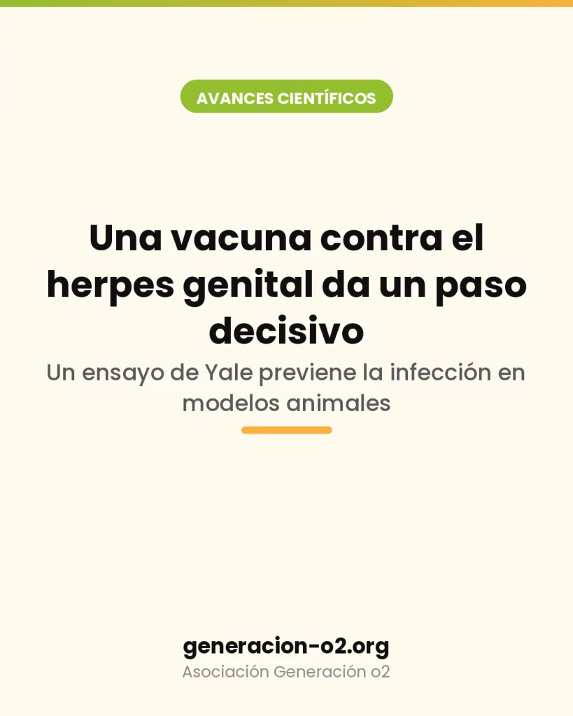 Una vacuna contra el herpes genital da un paso decisivo en Yale