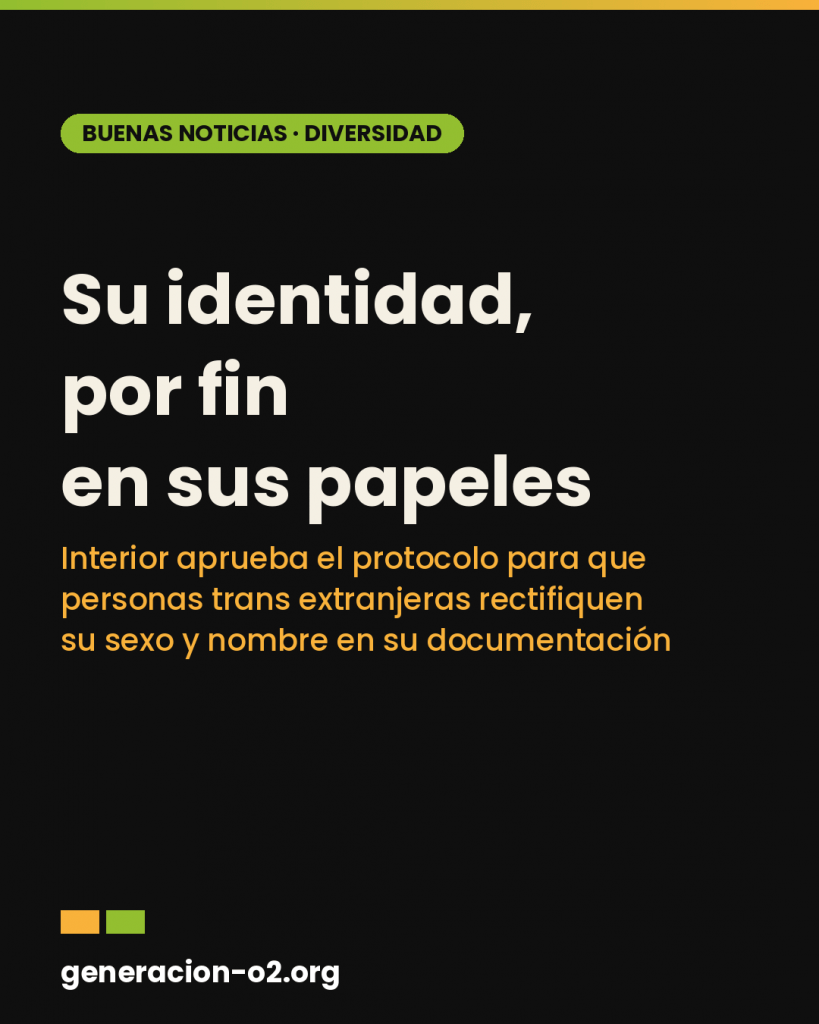 Su identidad, por fin en sus papeles: un nuevo protocolo para personas trans extranjeras