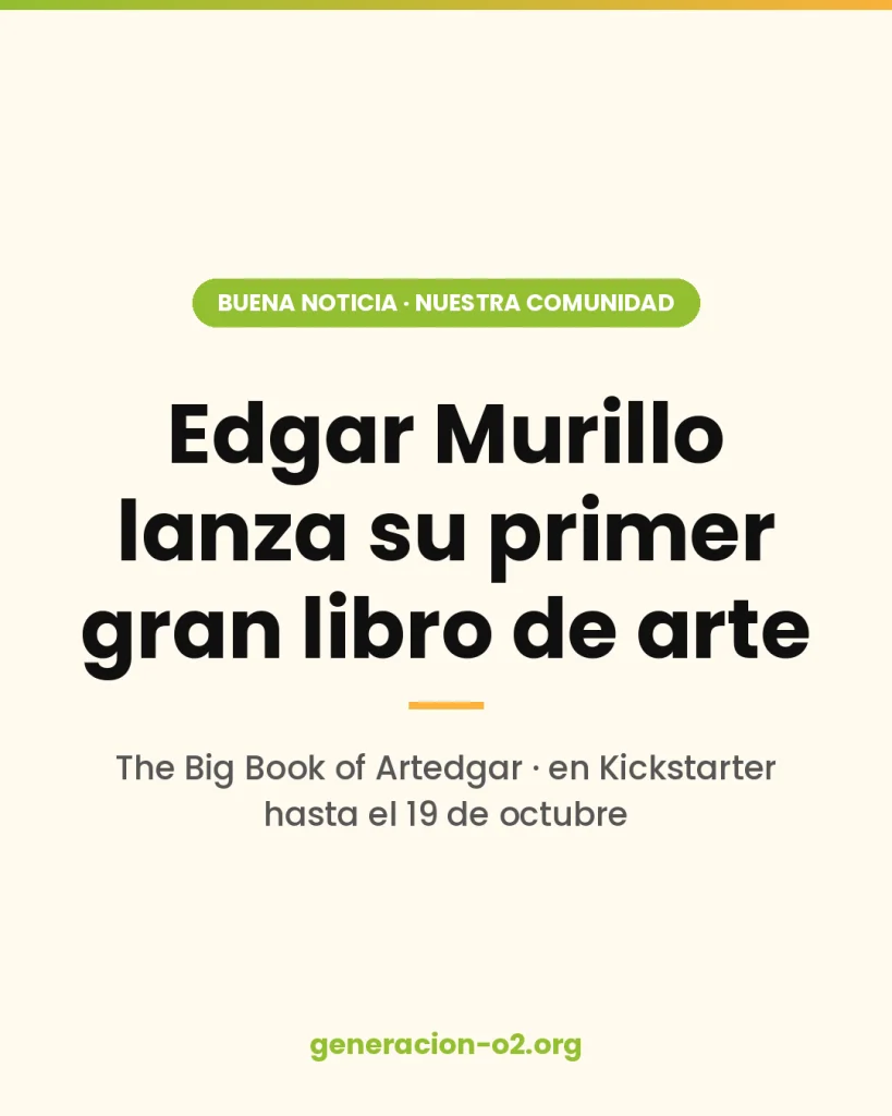 Edgar Murillo, de nuestro equipo de Cultura, lanza su primer libro de arte: The Big Book of Artedgar