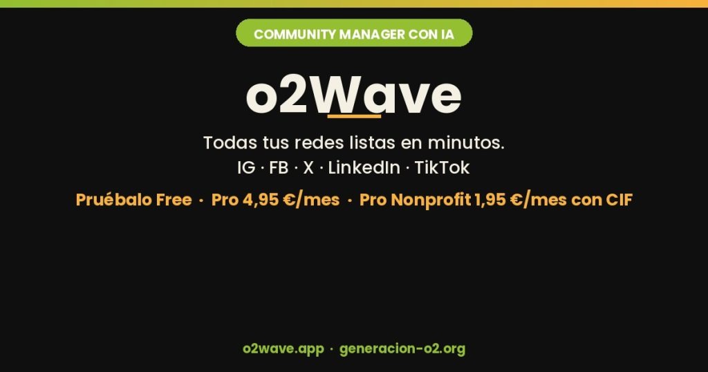 Cómo llevar las redes de tu ONG o tu negocio con IA (sin equipo de marketing)