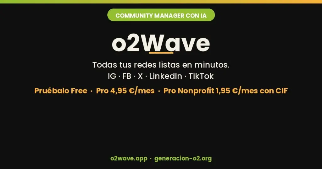 Cómo llevar las redes de tu ONG o tu negocio con IA (sin equipo de marketing)