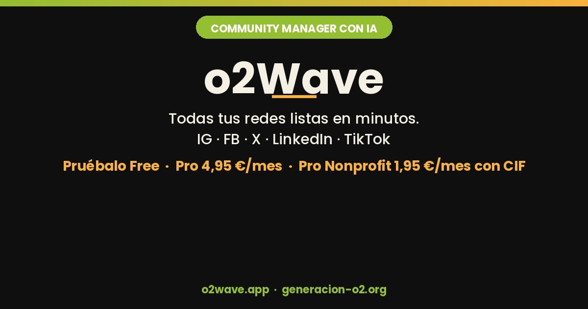 Cómo llevar las redes de tu ONG o tu negocio con IA (sin equipo de marketing)