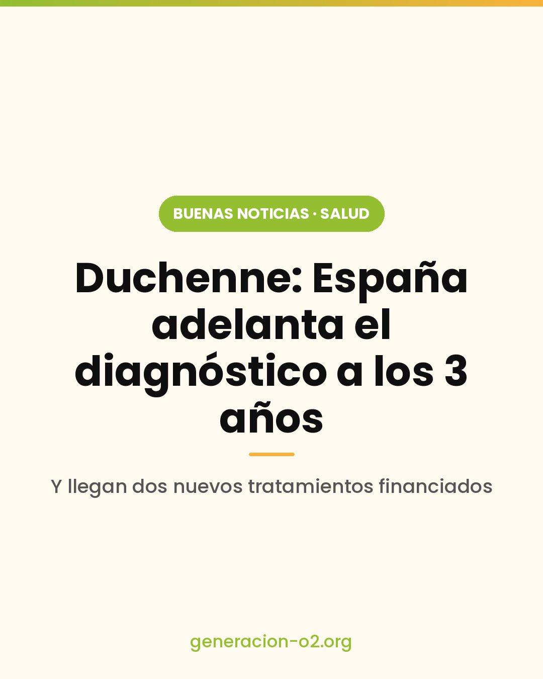 Duchenne: España adelanta el diagnóstico a los 3 años y llegan dos nuevos tratamientos financiados