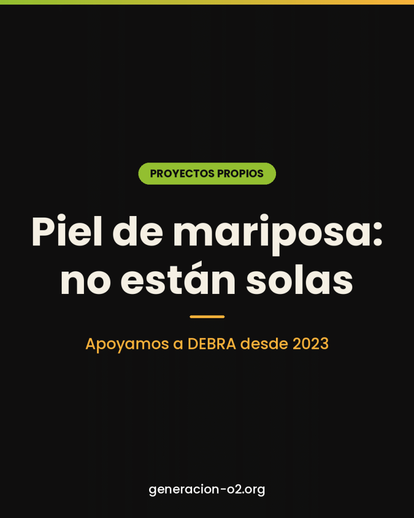 Piel de mariposa: así apoyamos a las familias junto a DEBRA