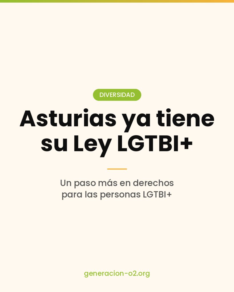 Asturias aprueba su Ley LGTBI+: un paso más en derechos
