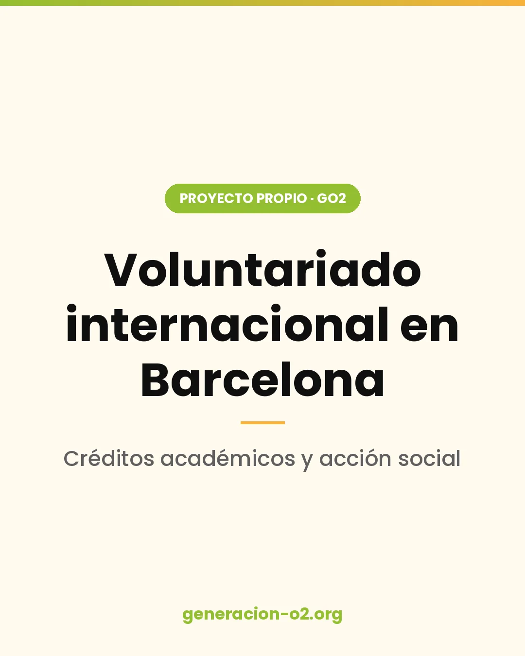 Voluntariado internacional en Go2: tu universidad, abierta al mundo