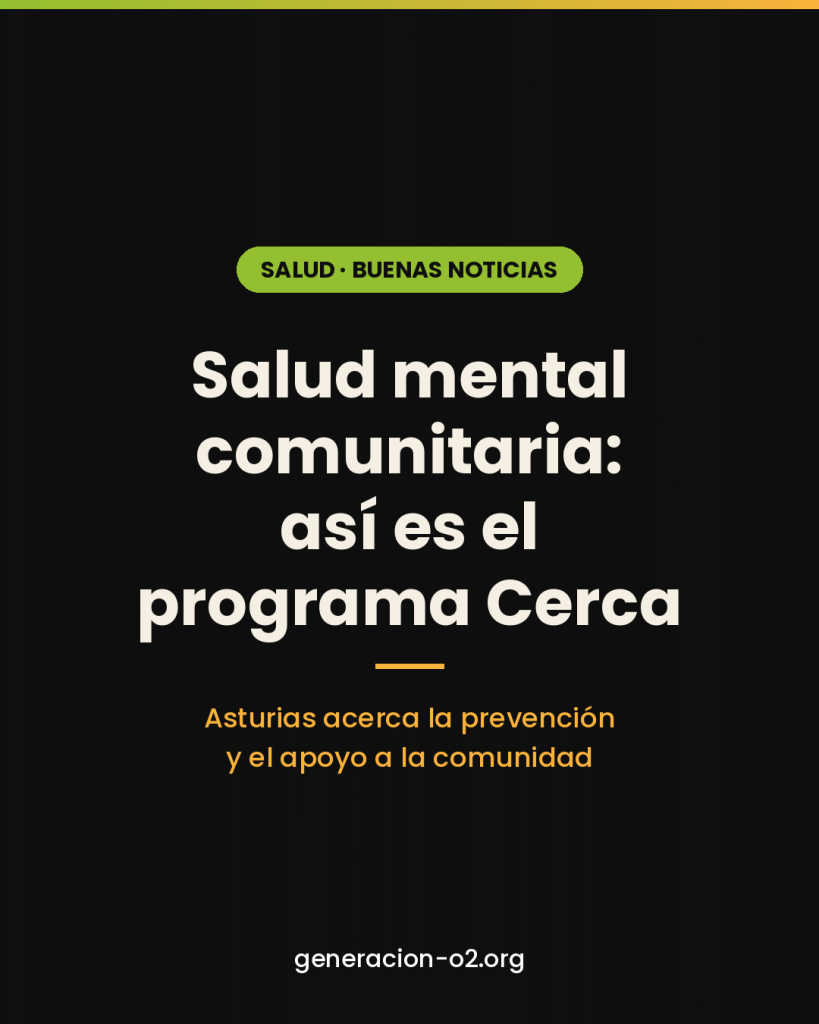 Salud mental comunitaria: Asturias presenta el programa Cerca